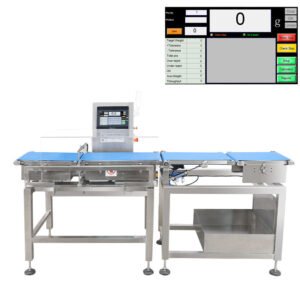Automatic Conveyor Check Weigher Machine for Food Industry