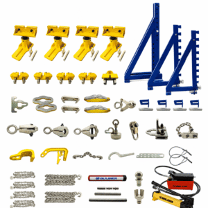 Professional Auto Body Repair Bench with 360° Pulling Tower