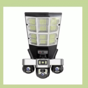 Integrated Solar Street Light & Surveillance Camera System