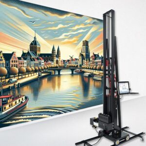8D Vertical Wall Painting Printing Machine