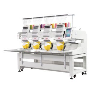 Four Heads 12 Needles Embroidery Machine