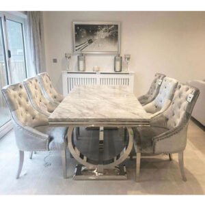 Home Furniture with Table and 6 Chairs