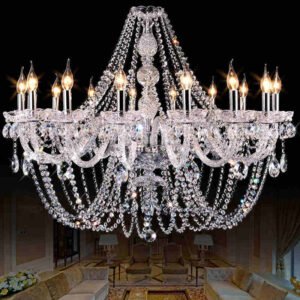 Exquisite European Crystal Chandelier