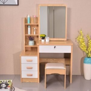 Wooden Dressing Table Set