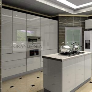 High Gloss Acrylic Modern Kitchen Cabinet Set