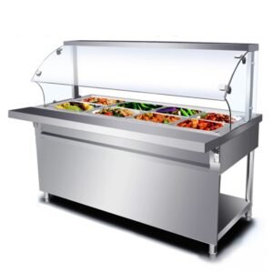 Commercial Stainless Steel Bain Marie Food Warmer
