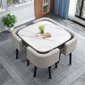 Luxury Wooden Dining Table Set