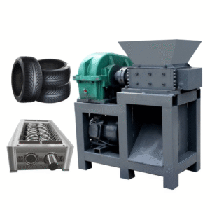 Industrial Tire Shredder Machine – Small Rubber Grinding & Recycling Equipment